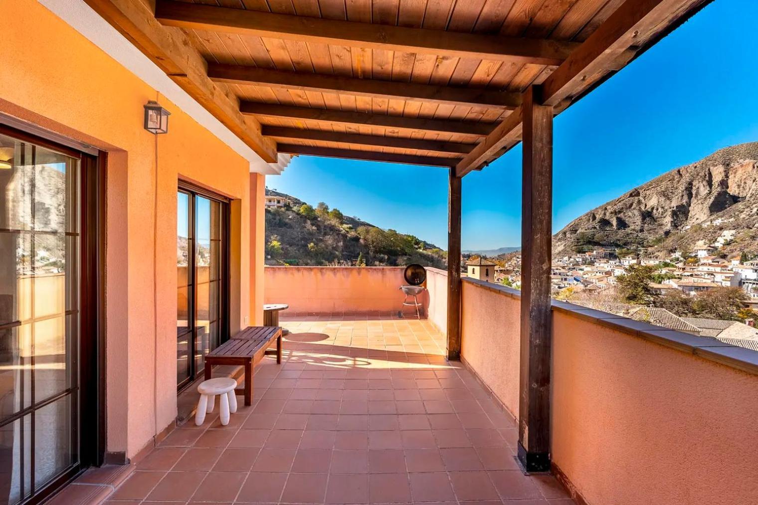 Increible Atico Centro Monachil Apartamento Exterior foto